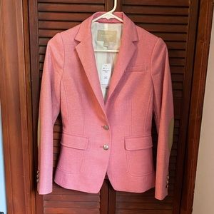 NWT BR hacking jacket in salmon pink 🌸